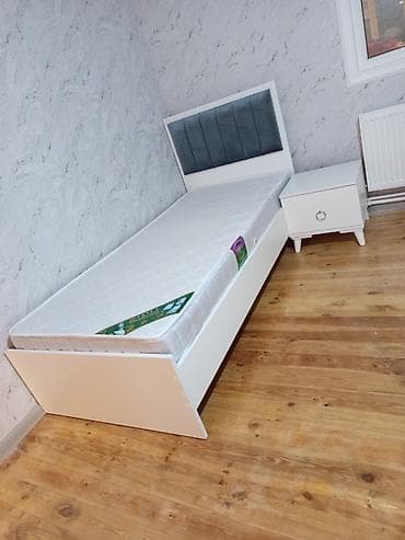 Mebel: Yeni, Təknəfərlik çarpayı, Bazasız, Matras ilə, Siyirməsiz, Rusiya — 1