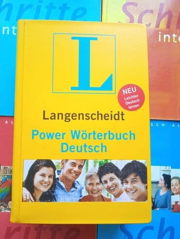 ingilis dili lüğəti pdf: Langenscheidt "Power Wörterbuch Deutsch" 1125 səhifəli kitabda — 1