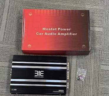 səs ucaldici: BEMINES C-266 avtomobil audio gücləndiricisi - Tip: 4 kanallı MOSFET — 2