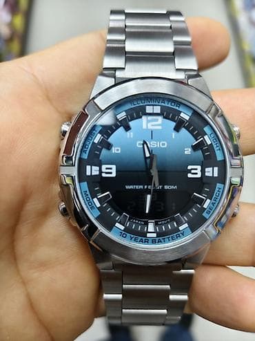 sensor saat: Yeni, Qol saatı, Casio, rəng - Mavi — 10