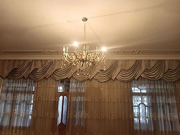 brilliant perde: Pərdə və tül dəstləri - Klassik dizaynlı pərdə komplektləri: salon — 4