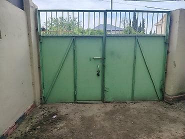 qapi: Metal darvaza dəsti - Material: qalın metal təbəqədən hazırlanmış — 2