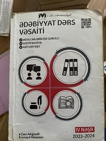 isma typhoon: Məhsul: “Ədəbiyyat Dərs Vəsaiti” – IV nəşr (2023–2024) Təsvir: - — 1