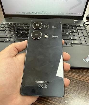 hard disk ssd: Redmi Note 13, 128 GB, rəng - Qara — 1