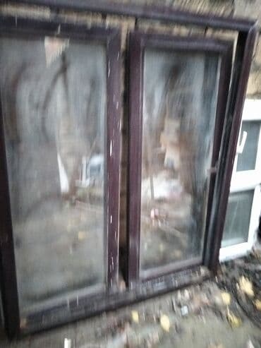 Quru inşaat materialları: PVC pəncərə dəstləri - Material: ağ və tünd qəhvəyi rəngdə PVC — 4