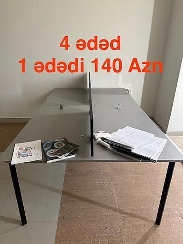 işçi masa: Ofis masaları – müxtəlif modellər 1) Böyük toplantı/konfrans masası - — 3