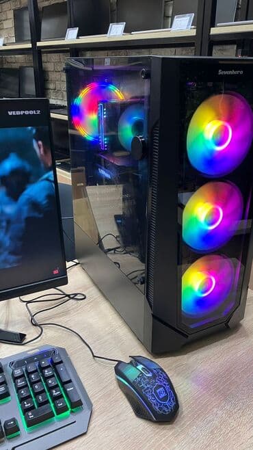 kompyuterlər: 💻 PC Konfiqurasiyası 	•	Prosessor: Intel Core i5-12400F, 12 nüvə, 2.5 — 3