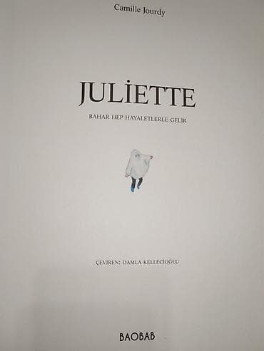 Komikslər, manqa: Kitab: Juliette – Bahar Hep Hayaletlerle Gelir Müəllif: Camille — 3