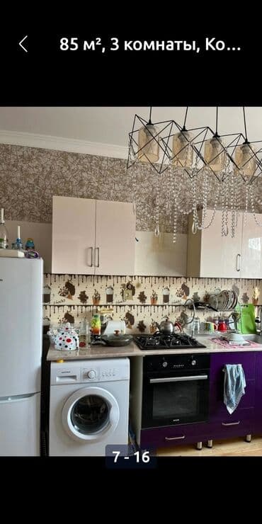 купить квартиру белый город: 85 m², 3 otaqlı mənzil - Ümumi sahə: 85 m² - Otaqlar: 3 Dizaynlı zal — 10