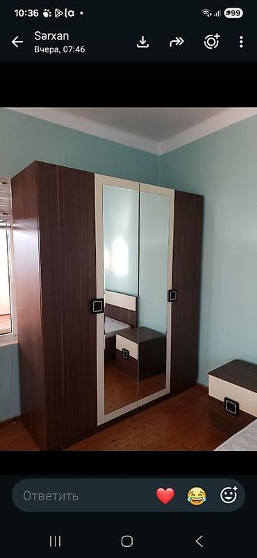 taxta ref: Yataq otağı mebel dəsti Tərkib: - 2 nəfərlik çarpayı (başlıqda açıq — 4