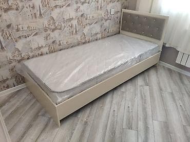 saloglu tek carpayi: Yeni, Təknəfərlik çarpayı, Bazasız, Matras ilə, Siyirməsiz, Azərbaycan — 6