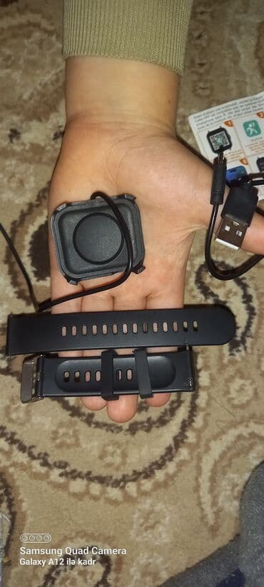 Saat üçün aksesuarlar: Smart saat, Smart, Sensor ekran, rəng - Qara — 4