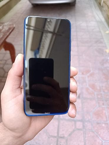 islenmis notebook satisi: Redmi Note 8 (2021), 64 GB, rəng - Mavi, Barmaq izi — 2