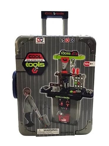 Uşaq üçün “Cool Tools” daşına bilən usta dəsti - Funksional 2‑də‑1 — 3