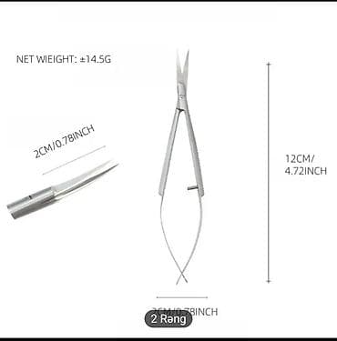 dirnaq yonan: Qutusu açılmayıb alanda görəsiniz Profesional dərəcəli manikür qayçısı — 3