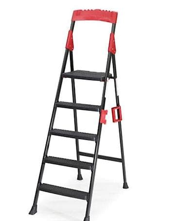 Nərdivanlar: GOLDLINE 4+1 pilləli qatlanan nərdivan - Model: GOLDLINE BYHM_91023 - — 3