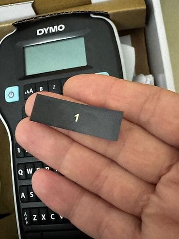 принтер баку: DYMO LabelManager 160 – portativ etiket yazıcısı, üzərində 2 ədəd — 4