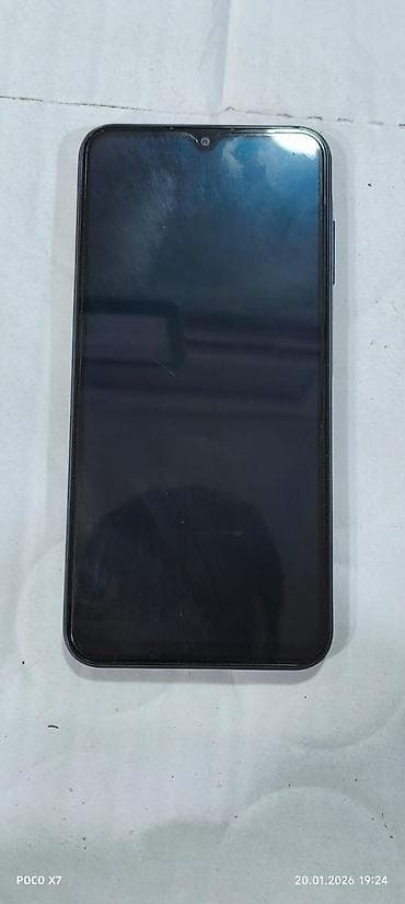 samsung es 4 mini: Poco X7, rəng - Mavi, Barmaq izi — 1