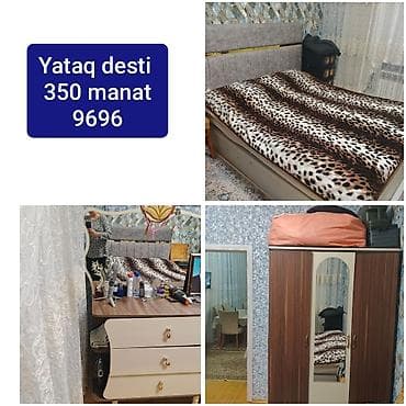 tek divan: İkinəfərlik çarpayı, Komod — 1