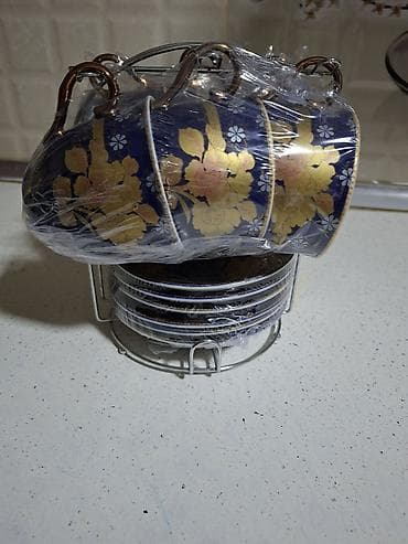 samovar cay: Çay dəsti, 6 nəfərlik — 5