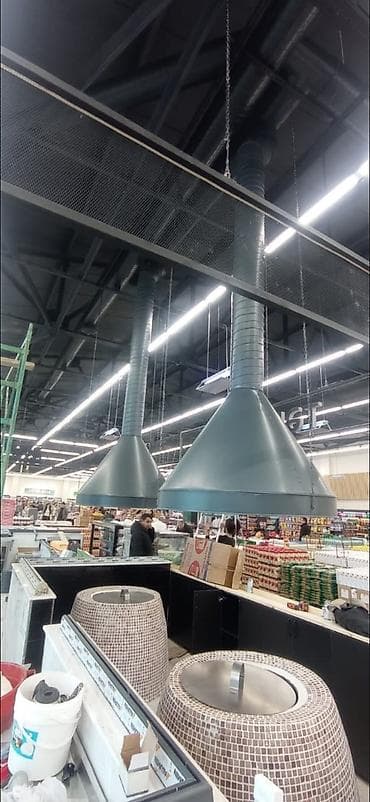 Restoran, kafe avadanlığı: Təndir və Mətbəx zontları Məhsul təsviri: - Təndir və kömürlə işləyən — 2