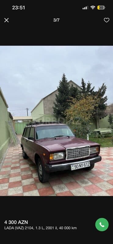 turbo az şevralit kuruz: VAZ (LADA) 2104: 1.3 l | 2001 il 40000 km Universal — 3