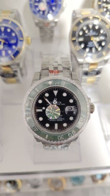 omega qol saatı: Yeni, Qol saatı, Rolex, rəng - Qara — 9