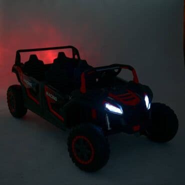 maşınlar uşaq üçün: Uşaq elektrik avtomobili Jeep BambiEL-3 Buggy, dördyerlik, qırmızı 4 — 4