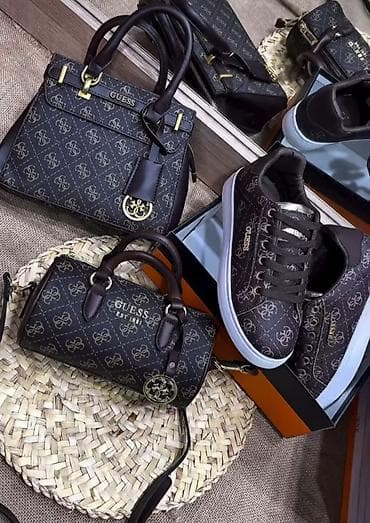 mini yupka: GUESS monoqramlı qadın dəstləri - Tərkib: 3 parçadan ibarət tam dəst — 1