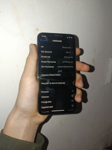 iphobe x: IPhone Xs, Ağ, Qırıq — 6