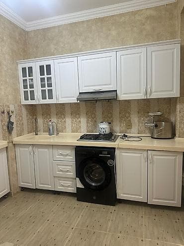 jurnalni stol: Mətbəx mebeli dəsti – klassik ağ rəngdə, yüksək keyfiyyətli — 2