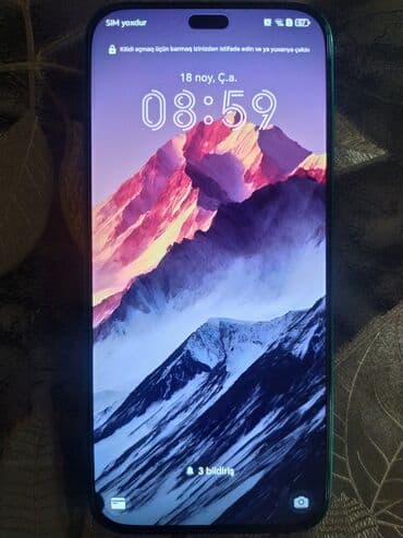 x8b: Honor X8b, 256 GB, rəng - Yaşıl, Barmaq izi — 4