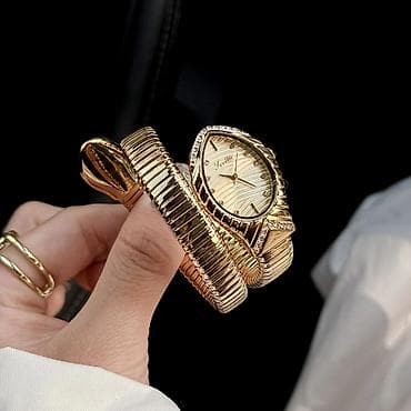 kredit qol saatlari: Qol saatı, rəng - Qızılı — 2