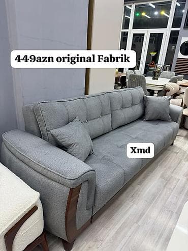 Divanlar: Divan – “original Fabrik” - Rəng: boz (melanj toxuma). - — 1
