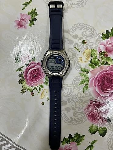 nomreli saatlar: Qol saatı, Casio, rəng - Mavi — 3