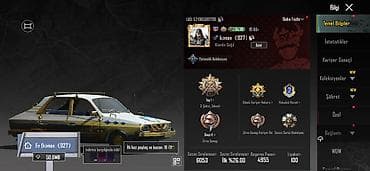 Другие комплектующие: PUBG MOBILE hesabı – kosmetiklər, silah örtükləri və yüksək — 1