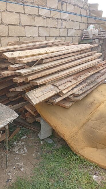 taxda: Taxta lövhələr dəsti - Material: təbii ağac taxta lövhələr - Ölçülər — 1