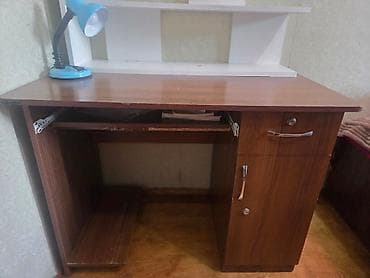 balkon masa: Düz masa, Polkalı, Siyirməli, Sadə laminat — 7