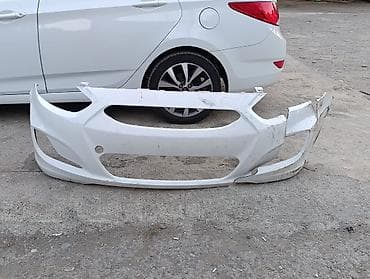 yan guzgu s: Hyundai Accent üçün ön bamper (sedan, 2011–2017 restylinq xətti). - — 2