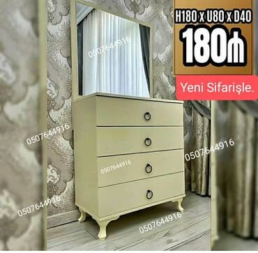 Sifarişlə taburetkalar: Yataq otağı üçün, Siyirməli, Güzgüsüz, Rusiya, Pulsuz quraşdırılma, Zəmanətli, Kredit yoxdur — 2