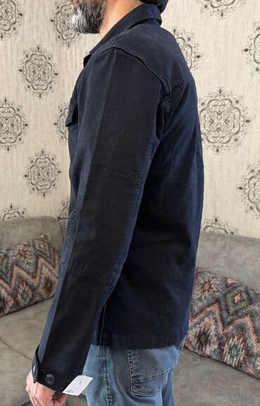 Женская одежда: Casual kişi pencəyi Marka - Freesoul Rəng - tünd göy Ölçü - L (boy — 6