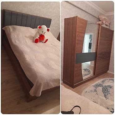 Mebel: ✔️650 man(Saray MTK). Perla mebelden dolab+ yataq. YENİDİR. Heç — 1