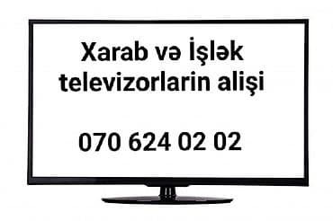 aliram: Xarab və işlək televizorların qəbulu xidməti. - LED, LCD, Plasma və — 1