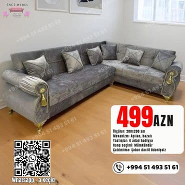 Çarpayılar: Künc divan, Yeni, Açılan, Bazalı, Parça, Şəhərdaxili pulsuz çatdırılma — 1