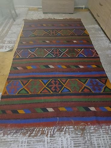 kilim: Əl toxuması palaz.2,80metr -1,60 metr.Şəkil keyfiyyətsiz telefonla — 1