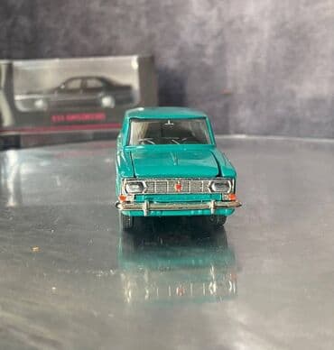 1 dollar neçe manatdir: Коллекционная модель Moskvich - 412 green 1969 Made In USSR Scale — 3
