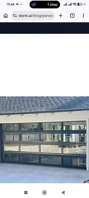 jaluz qapi: Sürətli PVC qapılar, sənaye seksional qapılar, avtopark/qaraj qapıları — 5