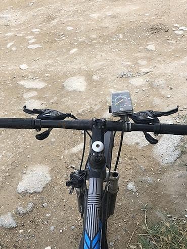 velosiped kameri: Anmier MTB velosipedi - Çərçivə: yüngül alaşımlı, qara-mavi dizayn - — 3