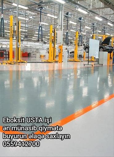 Eboksit işlerin görülmesin təklif edirəm.işimize aitdir -beton