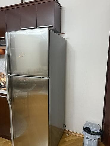 ev soyudan: 2 qapılı Toshiba Soyuducu Satılır, rəng - Gümüşü — 2